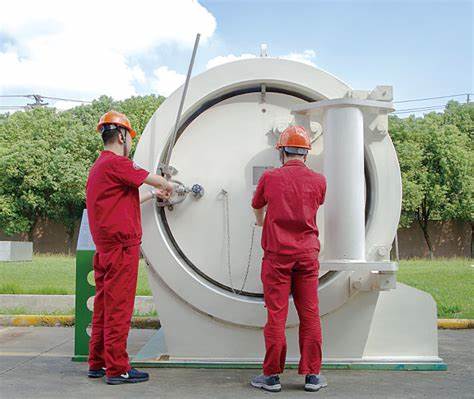 Clamp Type Quick Opening Closure Vertical 3 OIP C